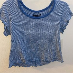 Striped stretchy t shirt